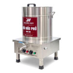 Nồi phở điện inox xước 70L