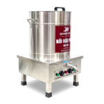 Nồi phở điện inox xước 80L