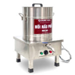 Nồi phở điện inox xước 25L