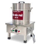 Nồi phở điện inox xước 25L