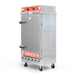 Tủ cơm 10 khay điện hấp từ 35kg Gạo/mẻ có điều khiển