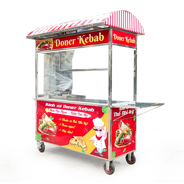 Xe bánh mì Thổ Nhĩ Kỳ mái vòm 1m5 NK1500-V