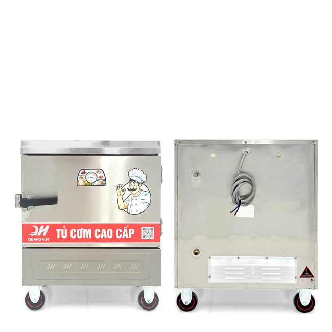 Tủ cơm 4 khay điện hấp từ 13kg Gạo/mẻ không điều khiển