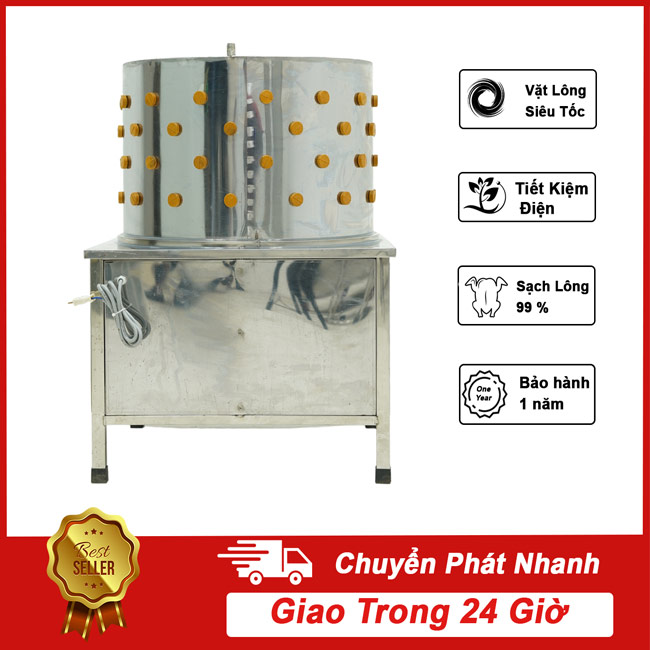 Máy Vặt Lông Gà Phi 50 Vặt từ 2 Con/Mẻ