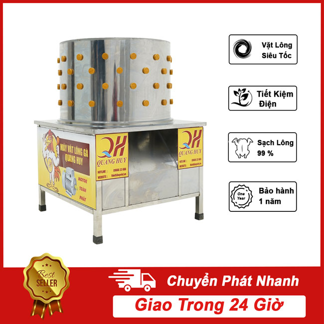 Máy Vặt Lông Gà Phi 60 Vặt từ 5 Con/Mẻ