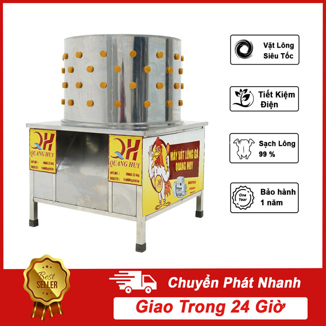 Máy Vặt Lông Gà Phi 60 Vặt từ 5 Con/Mẻ