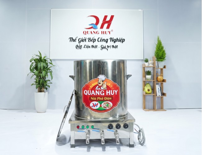 Nồi nấu phở điện 3 ngăn Quang Huy