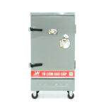 Tủ cơm 10 khay điện hấp từ 35kg Gạo/mẻ không điều khiển