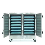 Tủ cơm 24 khay điện hấp từ 80kg Gạo/mẻ không điều khiển