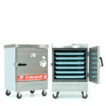Tủ cơm 6 khay điện hấp từ 20kg Gạo/mẻ không điều khiển