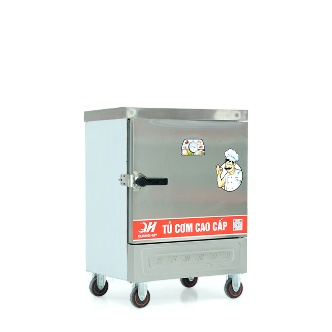 Tủ cơm 6 khay điện hấp từ 20kg Gạo/mẻ không điều khiển