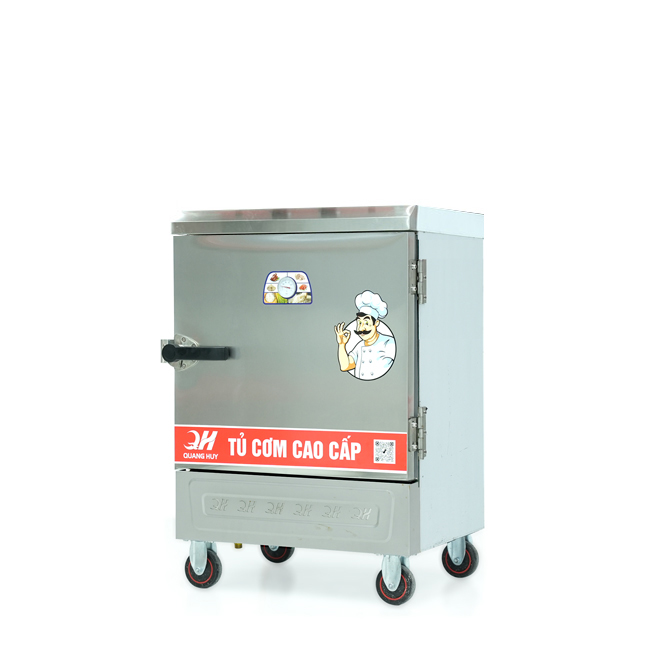 Tủ cơm 6 khay điện hấp từ 20kg Gạo/mẻ không điều khiển
