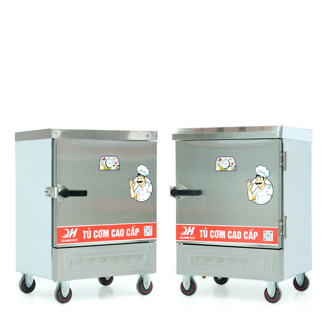 Tủ cơm 6 khay điện hấp từ 20kg Gạo/mẻ không điều khiển