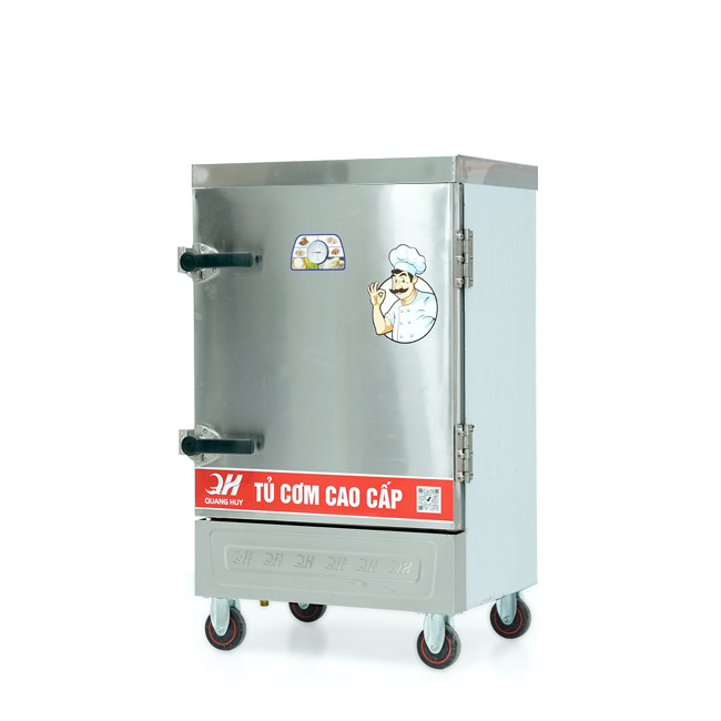 Tủ cơm 8 khay điện hấp từ 26kg Gạo/mẻ không điều khiển