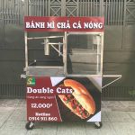 Xe bánh mì chả cá 1m2