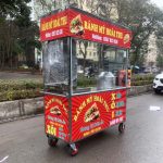 Xe bán xôi bánh mì 1m5 Quang Huy X1500-B