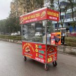 Xe bán xôi bánh mì 1m5 Quang Huy X1500-B