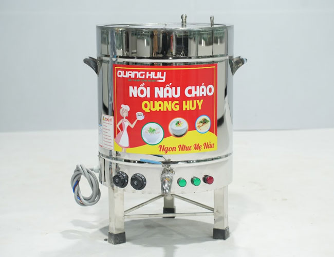 kết cấu nồi cháo điện 70L inox