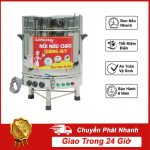 Nồi nấu cháo công nghiệp 500l nấu 50kg gạo/mẻ