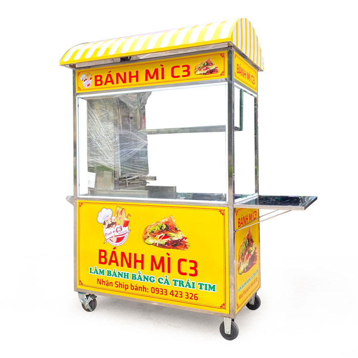 Xe bánh mì nhỏ gọn