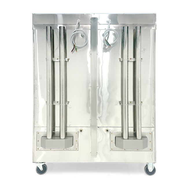 Tủ cơm 24 khay điện gas hấp từ 80kg Gạo/mẻ có điều khiển