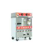 Tủ cơm 4 khay điện gas hấp từ 13kg Gạo/mẻ có điều khiển