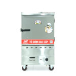 Tủ cơm 6 khay gas hấp từ 20kg Gạo/mẻ