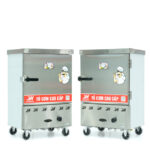 Tủ cơm 6 khay gas hấp từ 20kg Gạo/mẻ