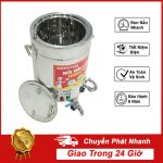 Nồi nấu cháo công nghiệp 20L nấu 2kg gạo/mẻ