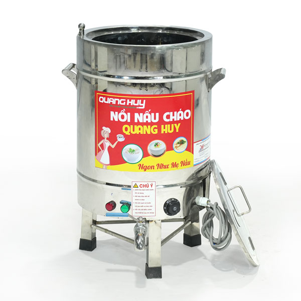 Nồi nấu cháo công nghiệp 20L nấu 2kg gạo/mẻ