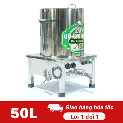 Nồi nấu nước lèo điện 50L QHNL-50