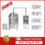 Nồi nấu rượu bằng điện từ 20kg gạo/mẻ