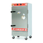 Tủ cơm 10 khay điện hấp từ 35kg Gạo/mẻ có điều khiển