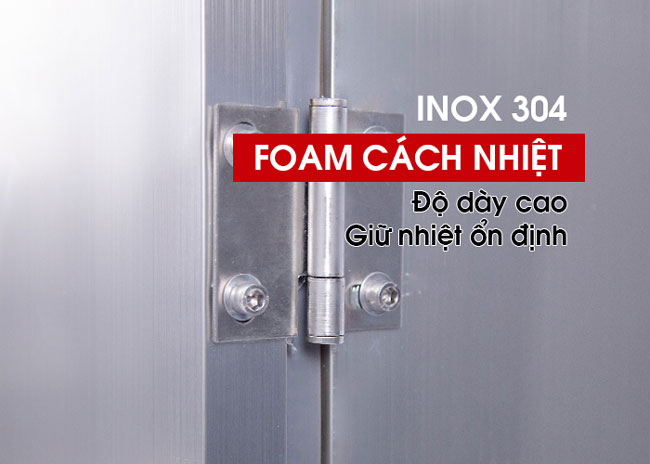 tủ cơm 10 khay inox 304