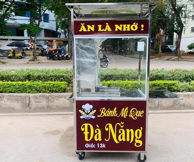 Xe bánh mì nhỏ gọn