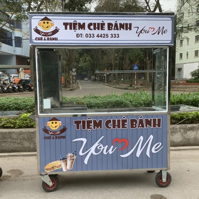 Xe tiệm chè bánh