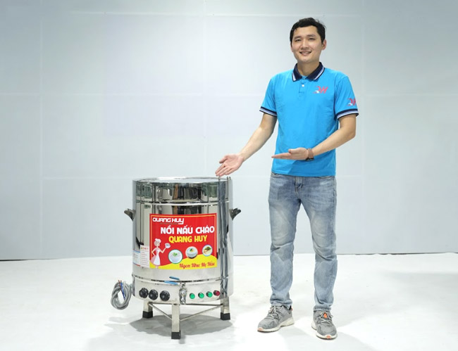 nồi 100l nấu cháo tiện dụng