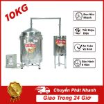 Nồi nấu rượu bằng điện từ 10kg gạo/mẻ