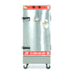 Tủ cơm 12 khay điện hấp từ 40kg Gạo/mẻ có điều khiển