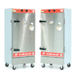 Tủ cơm 12 khay điện hấp từ 40kg Gạo/mẻ có điều khiển