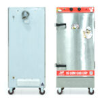 Tủ cơm 12 khay điện hấp từ 40kg Gạo/mẻ có điều khiển