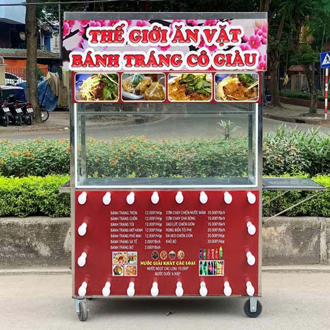 Xe bánh tráng nướng