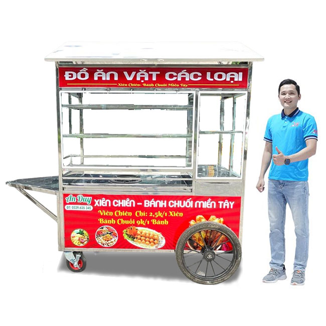 Xe bán đồ ăn vặt