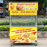 Xe khoai lang lắc