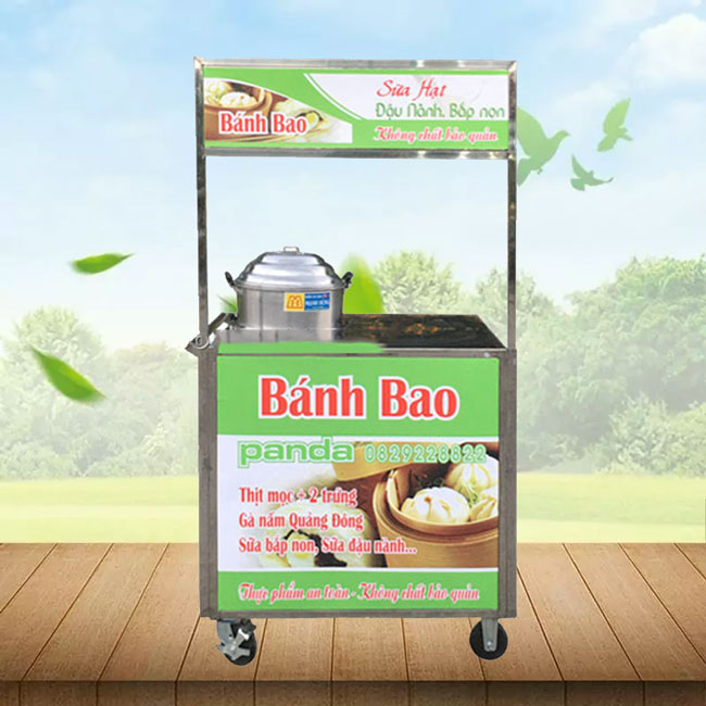 Xe bán bánh bao