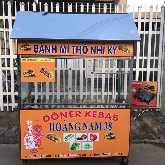 Xe bánh mì Thổ Nhĩ kỳ cam