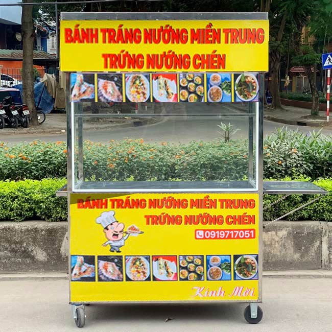 Xe bánh tráng nướng