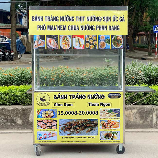 Xe bán hàng rong có bếp