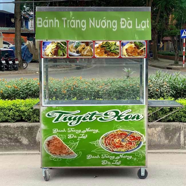 Xe bánh tráng nướng