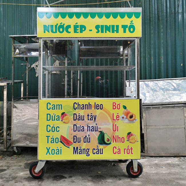 xe nước ép sinh tố